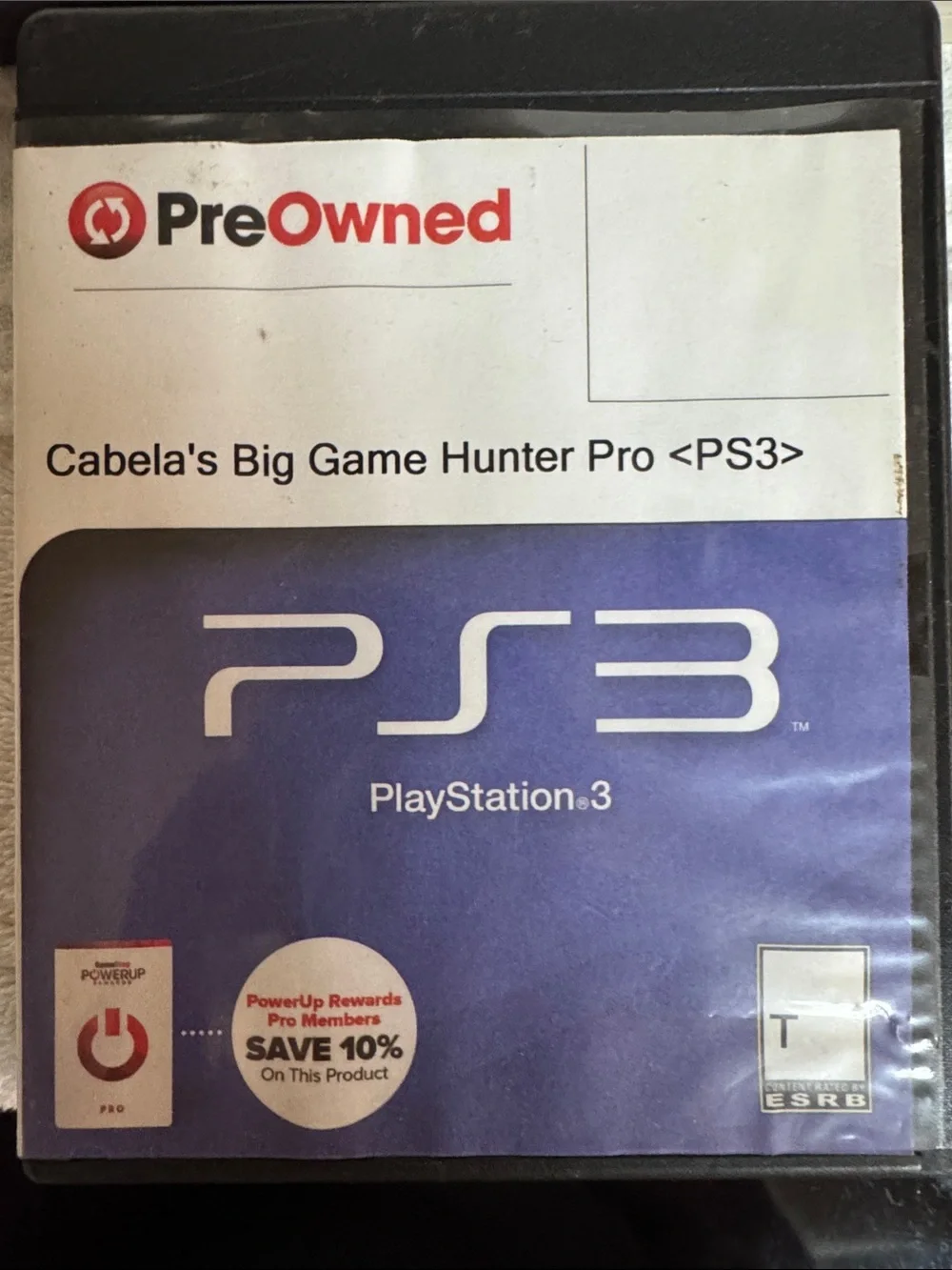 Sony PS3 Game Cases and Game - Black, Blue, White